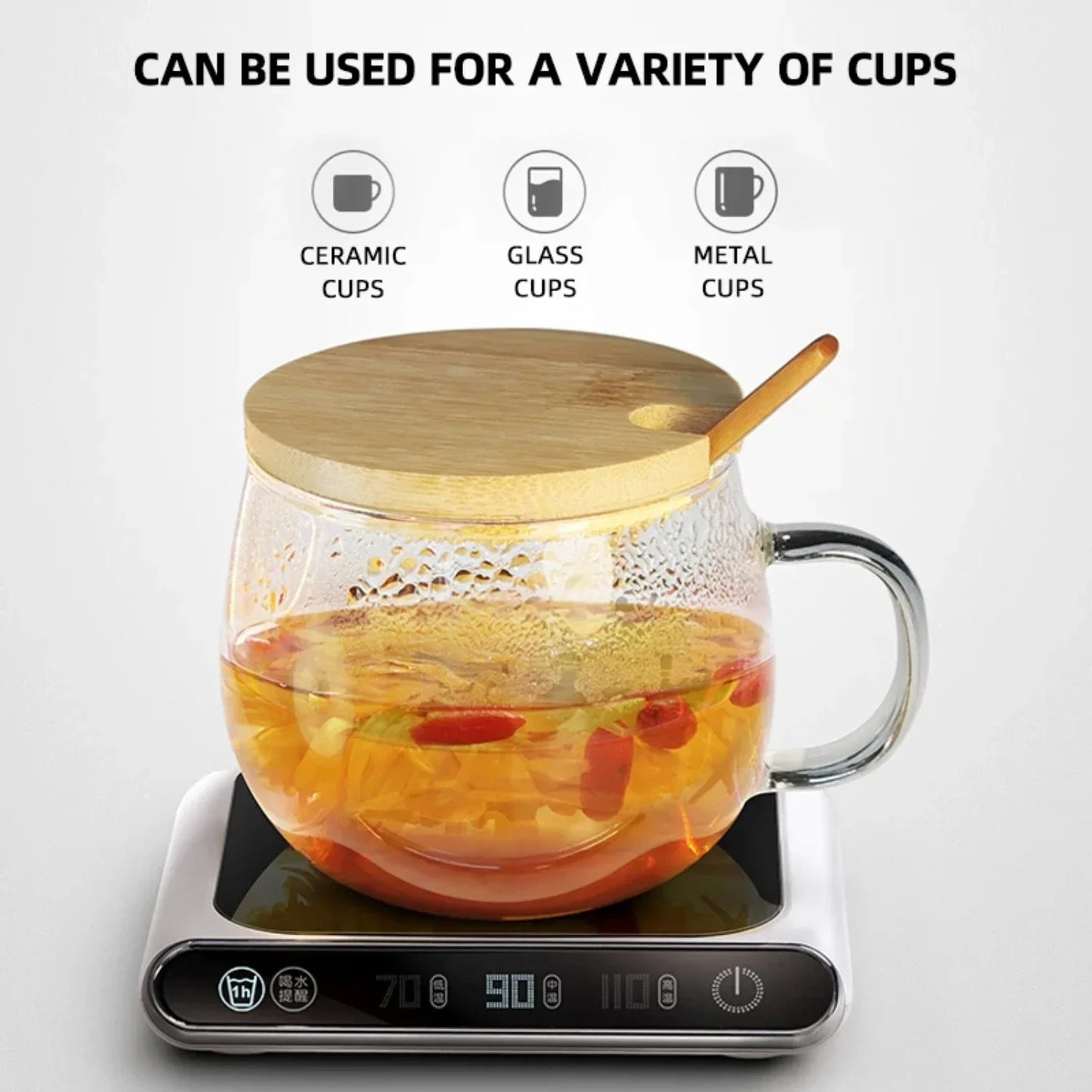 Efficient and reliable USB coffee cup warmer keeps you warm and cozy